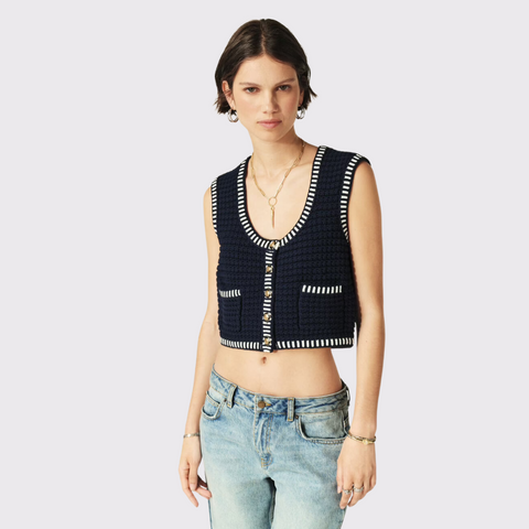 Ba&sh Gustave Sleeveless Vest