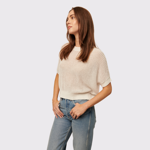 Line Emersyn Linen Tee