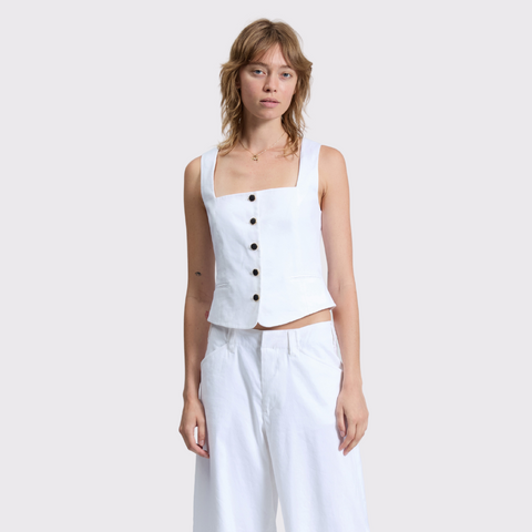 Rag & Bone Mariana Linen Vest