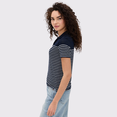 Rag & Bone The Knit Stripe Polo
