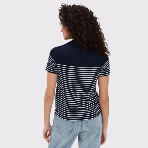 Rag & Bone The Knit Stripe Polo