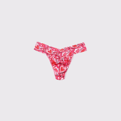 Hanky Panky Original Rise Thong - Lots of Love