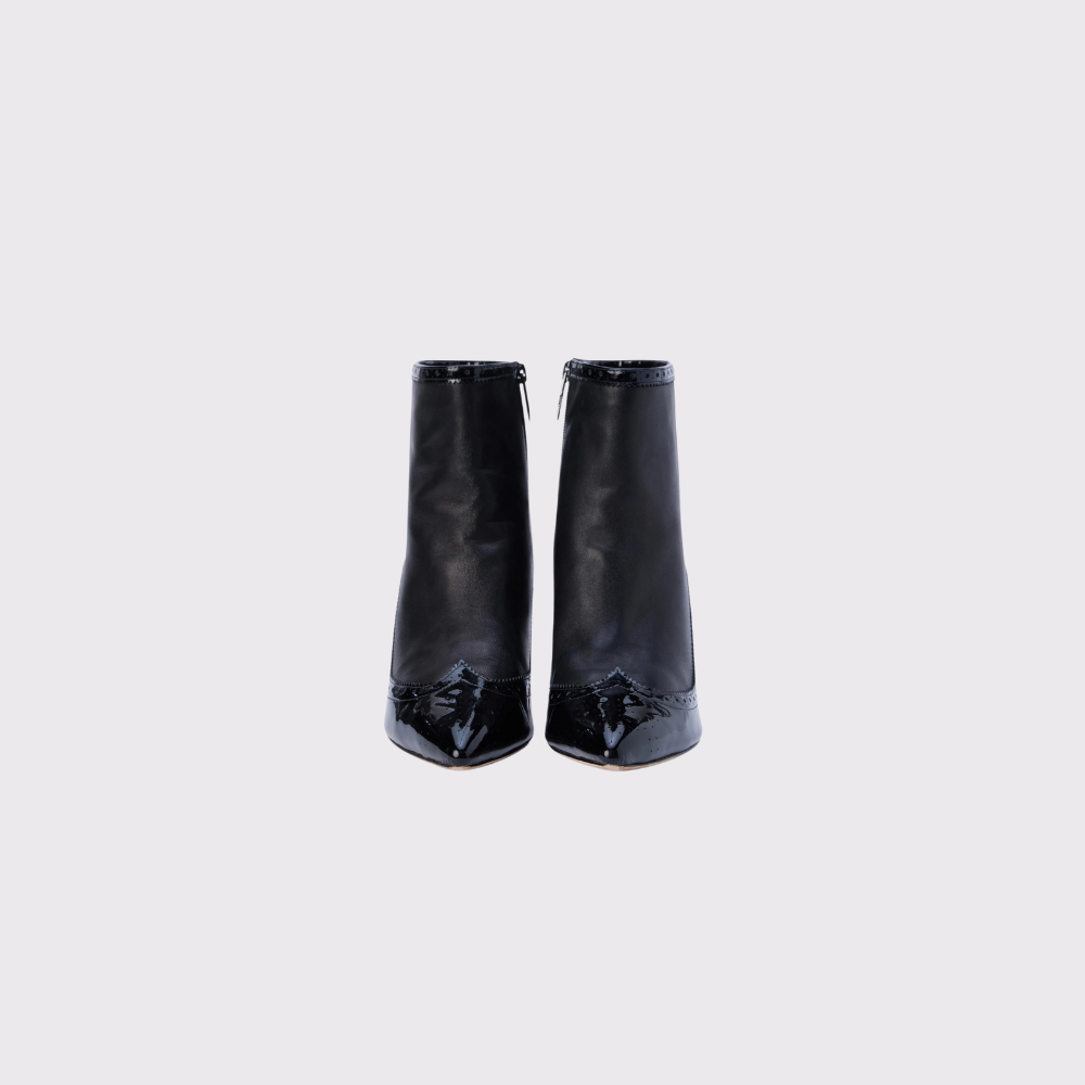 L'agence Ember Patent Leather Bootie
