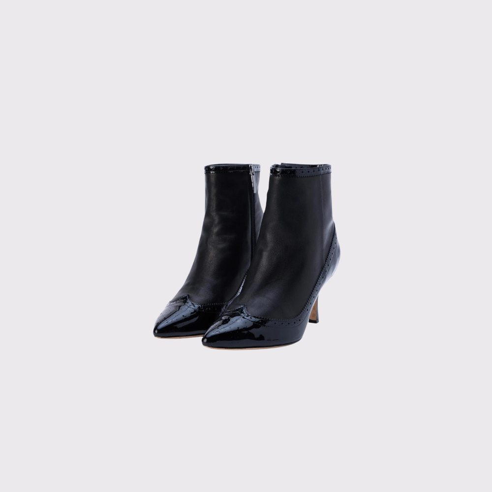 L'agence Ember Patent Leather Bootie