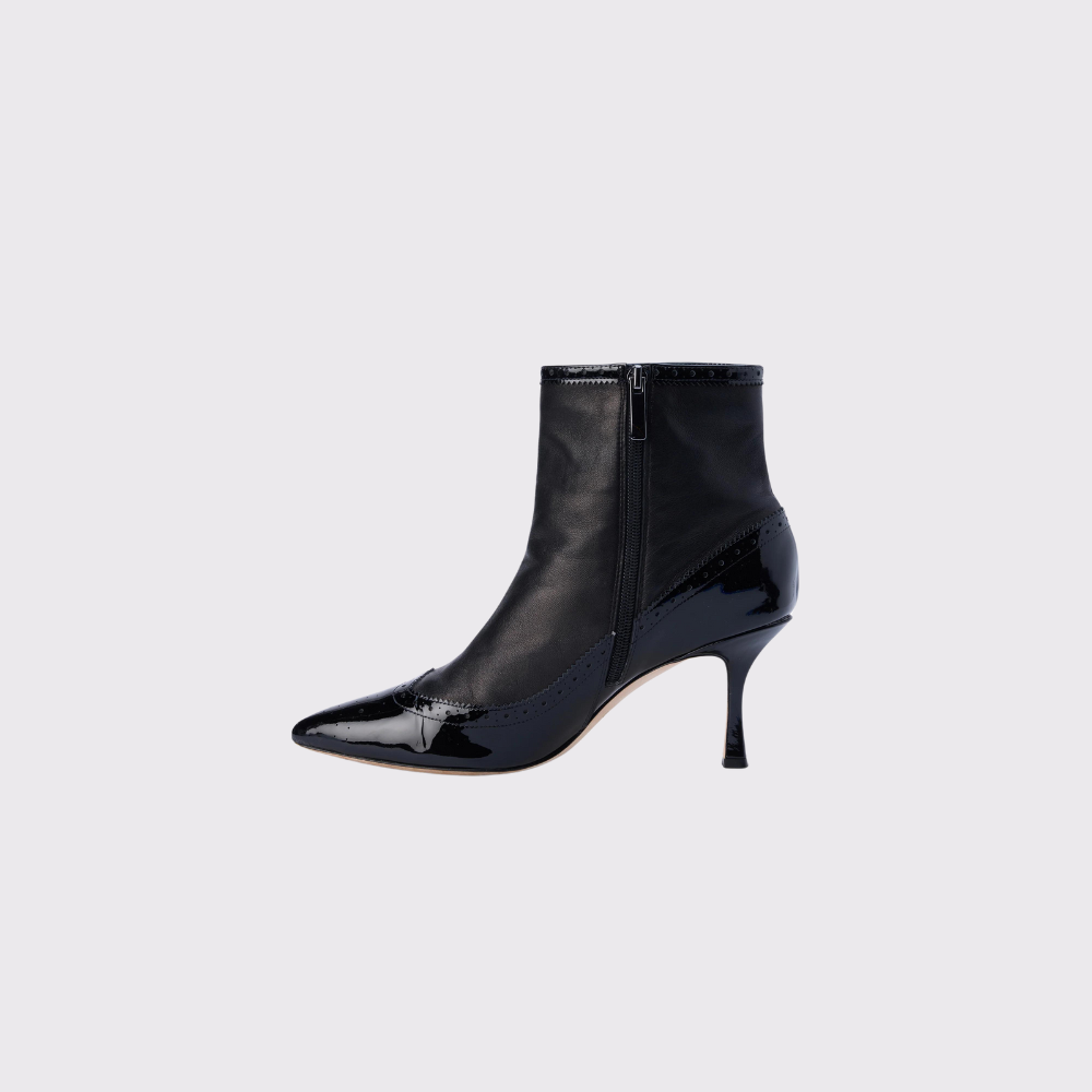 L'agence Ember Patent Leather Bootie