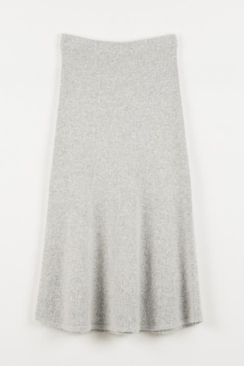 Soft Knit Midi Skirt