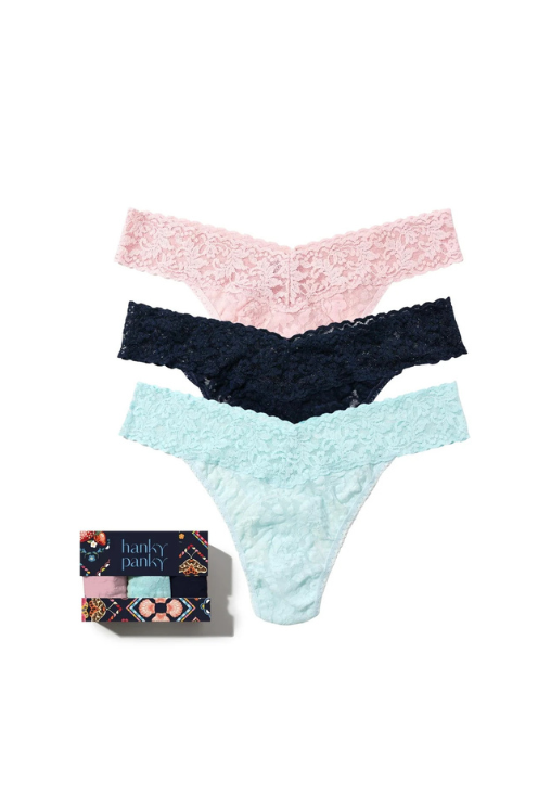 3 Pack Original Rise Thongs - BNCP