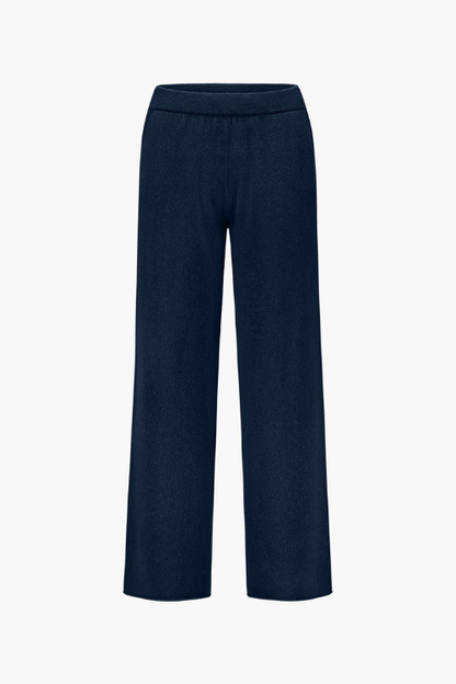 Straight Knit Trousers