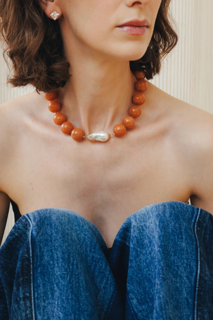 Aventurine Bold Collar