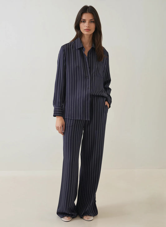 SILK DRAWSTRING PANT