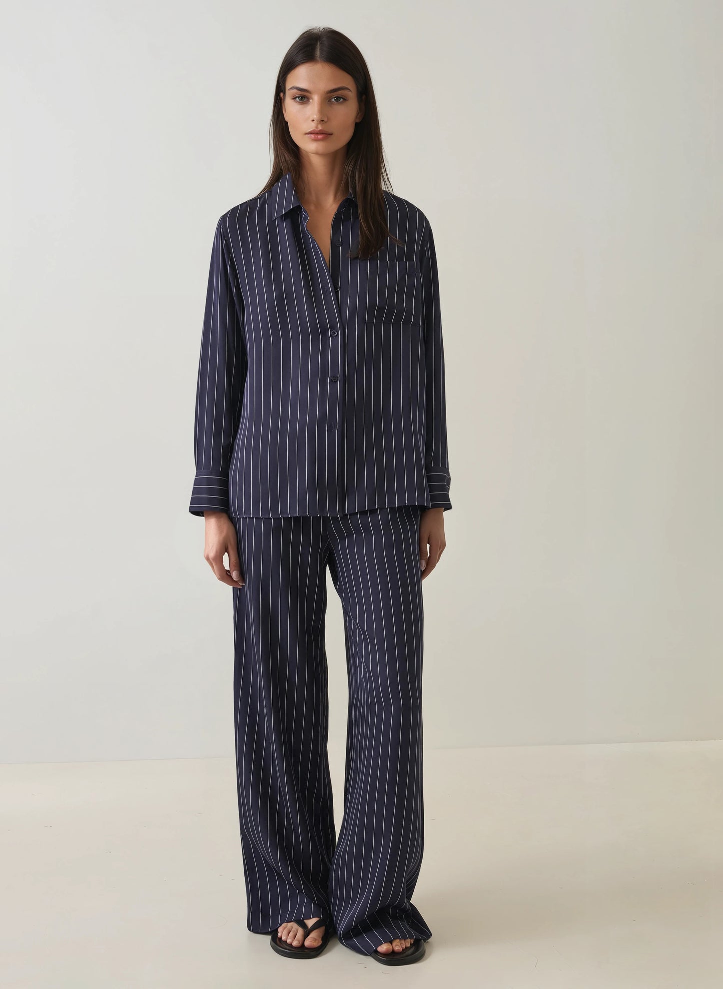 SILK DRAWSTRING PANT