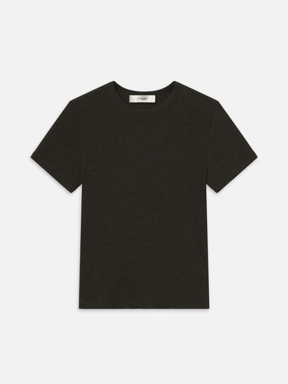 The Rib Baby Tee Coffee Heather