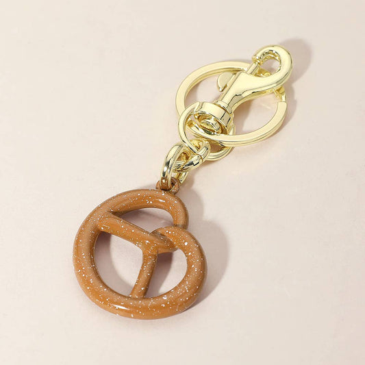 Pretzel  Bag Charm