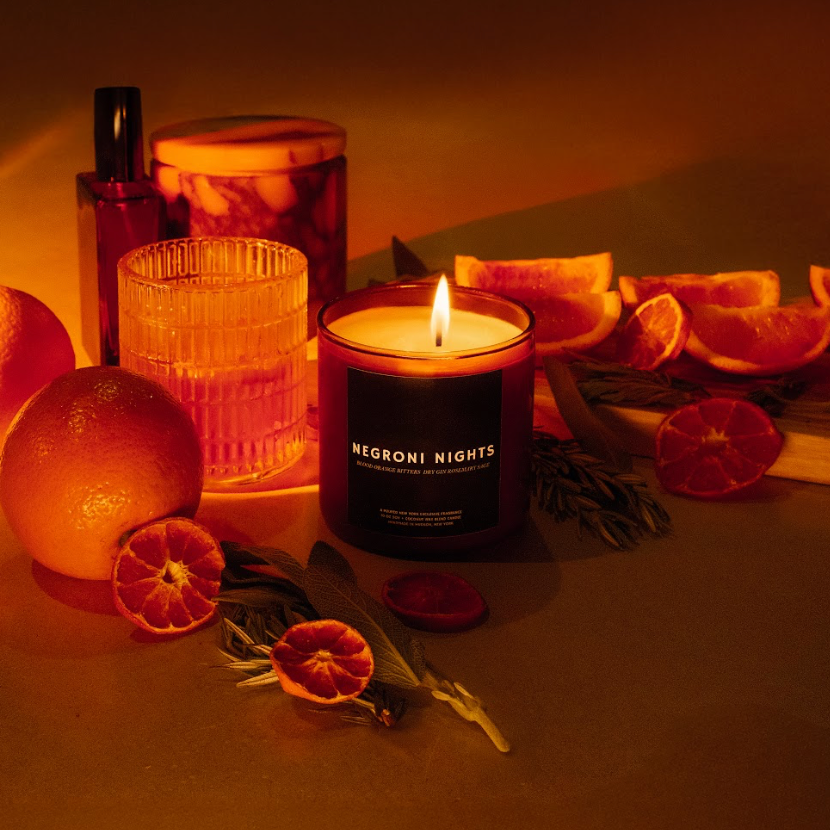 NEGRONI NIGHTS: 10 OZ Soy Wax Candle