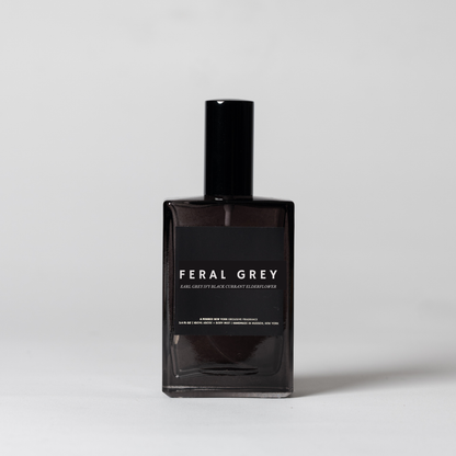FERAL GREY: 10 OZ Soy Wax Candle