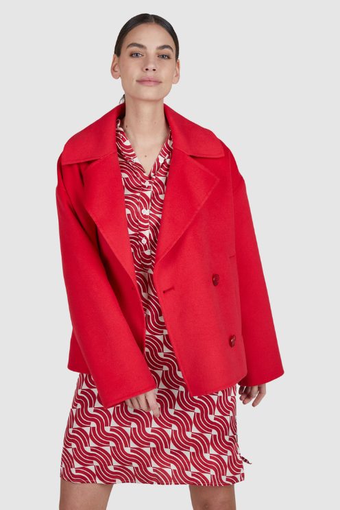 Double Face Short Jacket