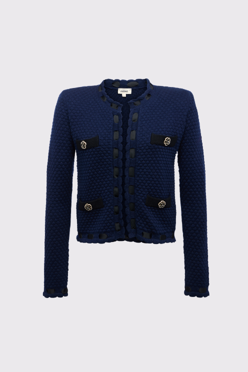 Astor Contrast Trim Cardigan