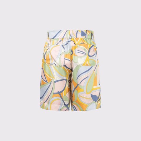 Seductive Rosa Capri Print Shorts - Carriage Trade Shop