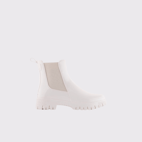 Lemon Jelly Boot - Peachy in White - Carriage Trade Shop
