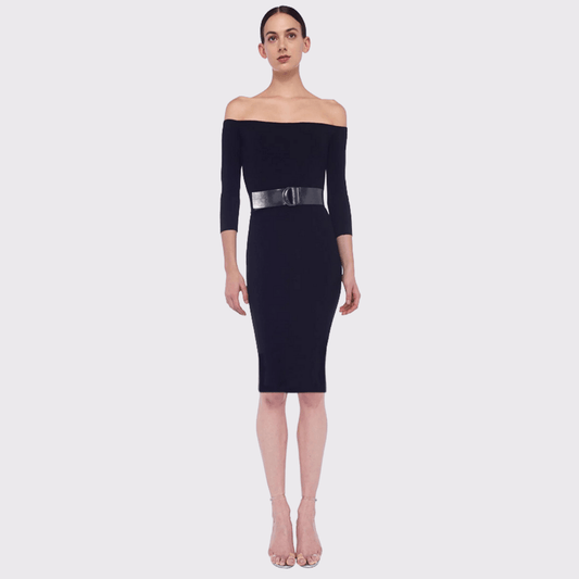 Norma Kamali Off the Shoulder Dress - Carriage Trade Shop