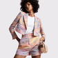 Riani Rainbow Tweed Shorts - Carriage Trade Shop