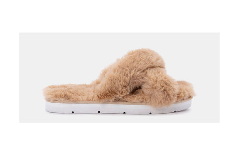 Dolce Vita Slippers in Nude - Carriage Trade Shop