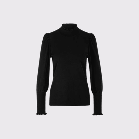 Marc Cain Mini Mock Neck Sweater - Carriage Trade Shop