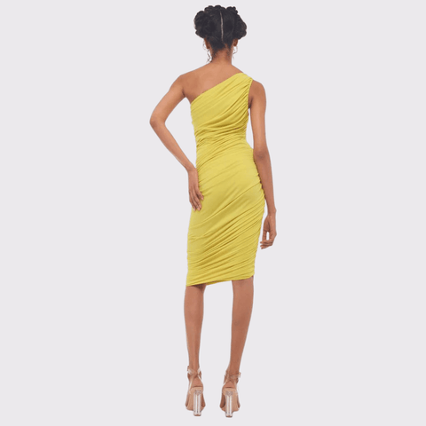 Norma Kamali Diana One Shoulder Dress - Carriage Trade Shop