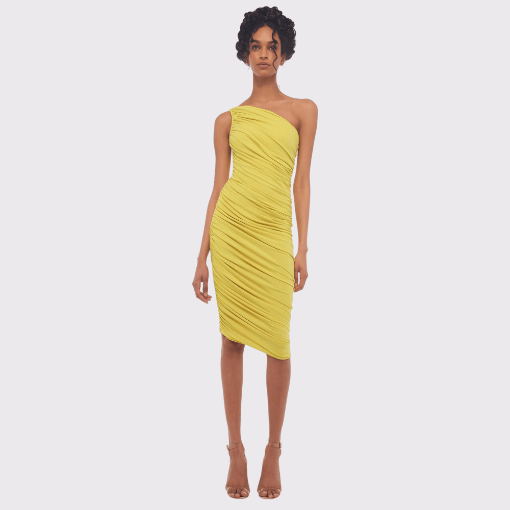 Norma Kamali Diana One Shoulder Dress - Carriage Trade Shop