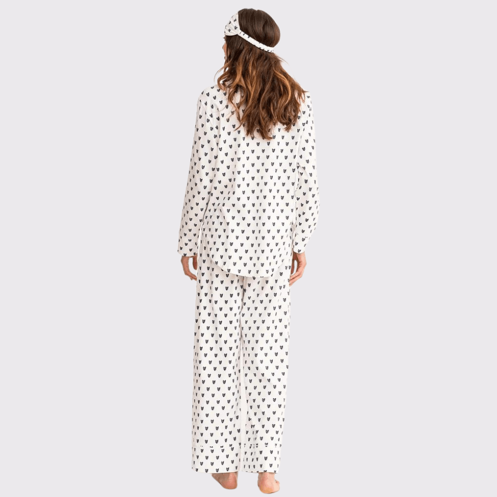 Kerri Rosenthal Betty Pajama Set Pop Heart - Carriage Trade Shop