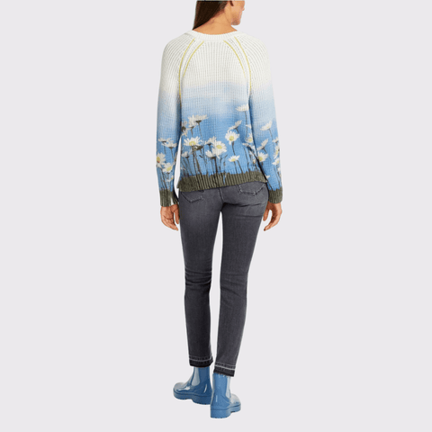 Marc Cain Daisy Motif Sweater - Carriage Trade Shop