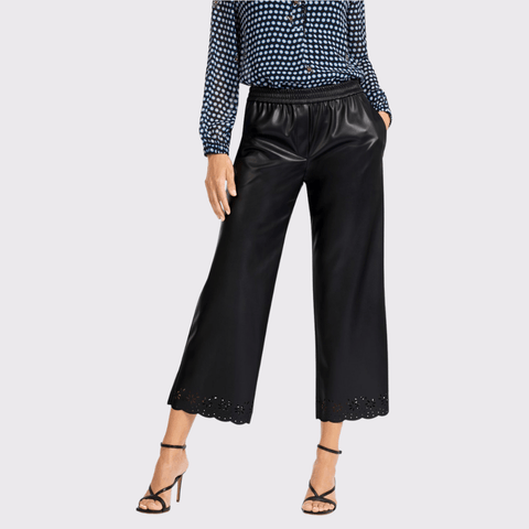 Marc Cain Faux Leather Pant - Carriage Trade Shop