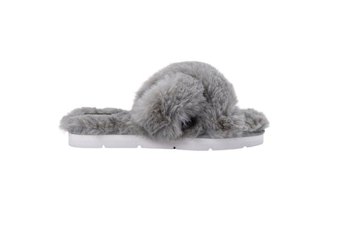 Dolce Vita Slippers in Grey - Carriage Trade Shop