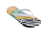 Melissa X Ipanema Flip Flop in White/Yellow - Carriage Trade Shop